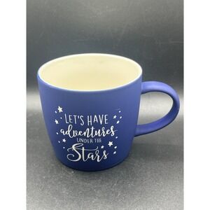 Let's Have Adventures Under the Stars Coffee/Tea Cup/Mug‎ - Blue
